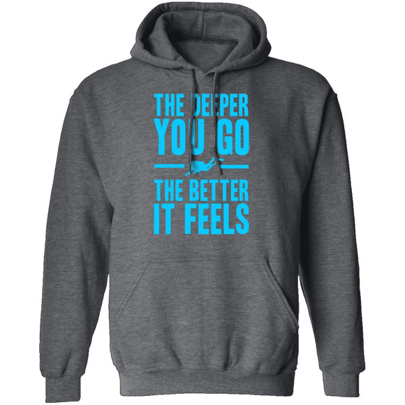 The Deeper You Go T-Shirt CustomCat