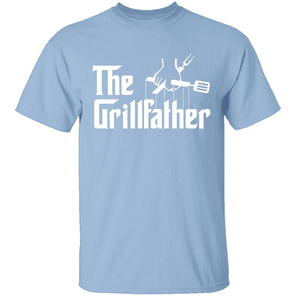 The Grillfather T-Shirt CustomCat