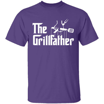 The Grillfather T-Shirt CustomCat