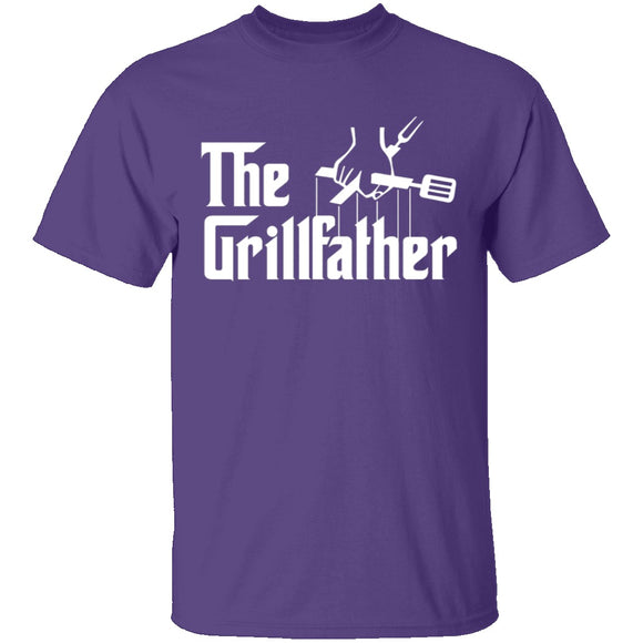 The Grillfather T-Shirt CustomCat