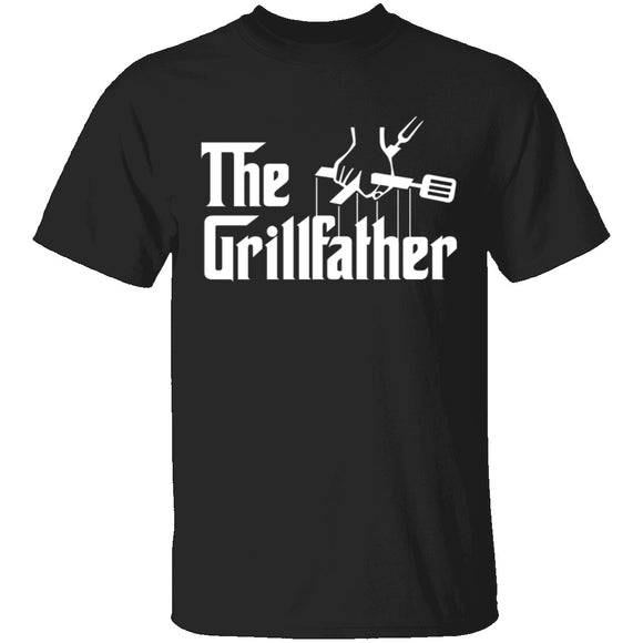The Grillfather T-Shirt CustomCat