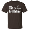 The Grillfather T-Shirt CustomCat