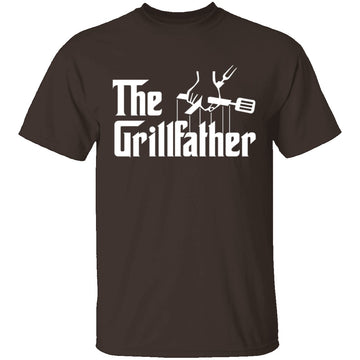 The Grillfather T-Shirt CustomCat
