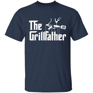 The Grillfather T-Shirt CustomCat