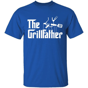 The Grillfather T-Shirt CustomCat