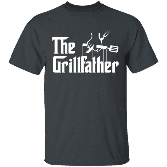 The Grillfather T-Shirt CustomCat