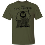 The King Of The North Pug T-Shirt CustomCat
