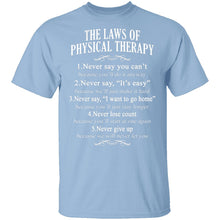 The Laws Of Physical Therapy T-Shirt