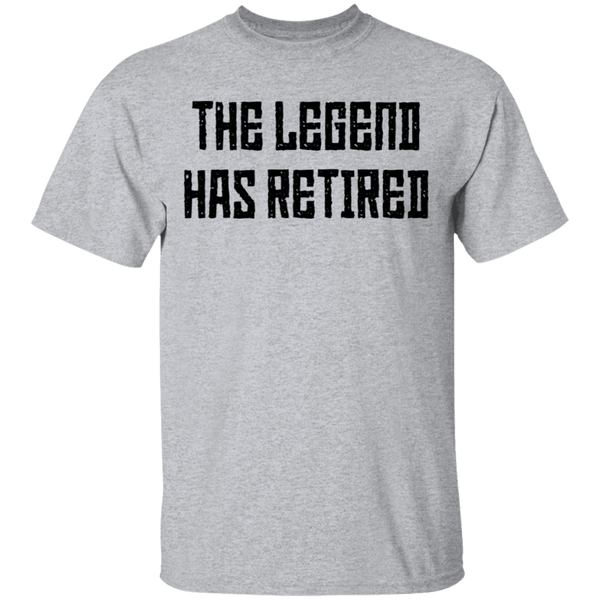 The Legend Has Retired T-Shirt CustomCat