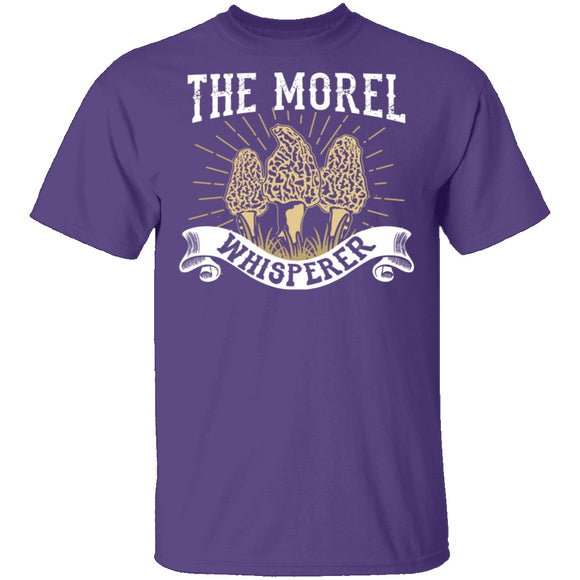The Morel Whisperer T-Shirt CustomCat