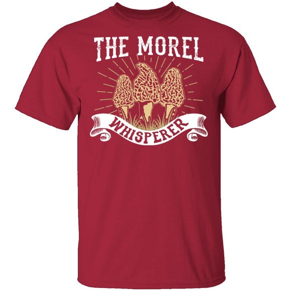 The Morel Whisperer T-Shirt CustomCat