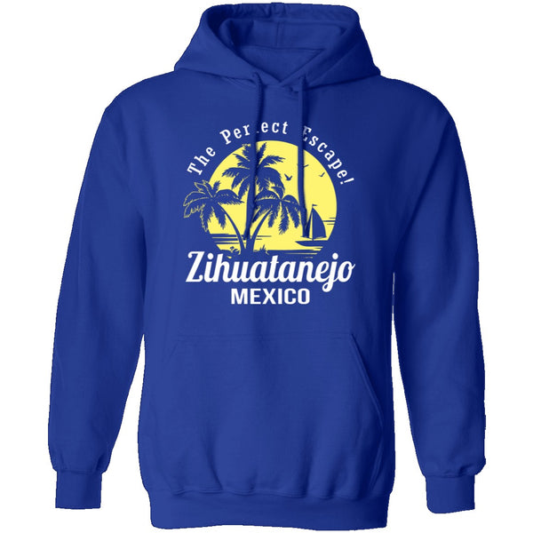 The Perfect Escape Zihuatanejo Mexico T-Shirt CustomCat
