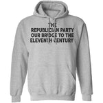 The Republican Party Our Bridge To The Eleventh Century T-Shirt CustomCat