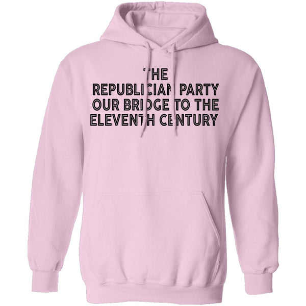 The Republican Party Our Bridge To The Eleventh Century T-Shirt CustomCat