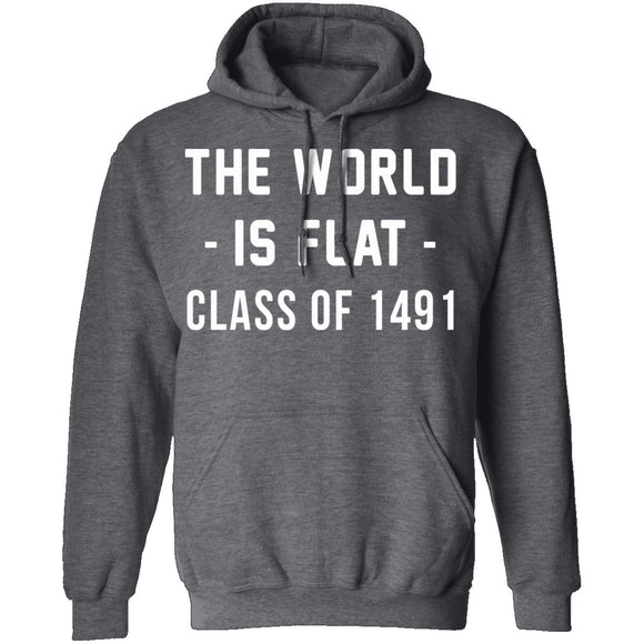 The World Is Flat T-Shirt CustomCat