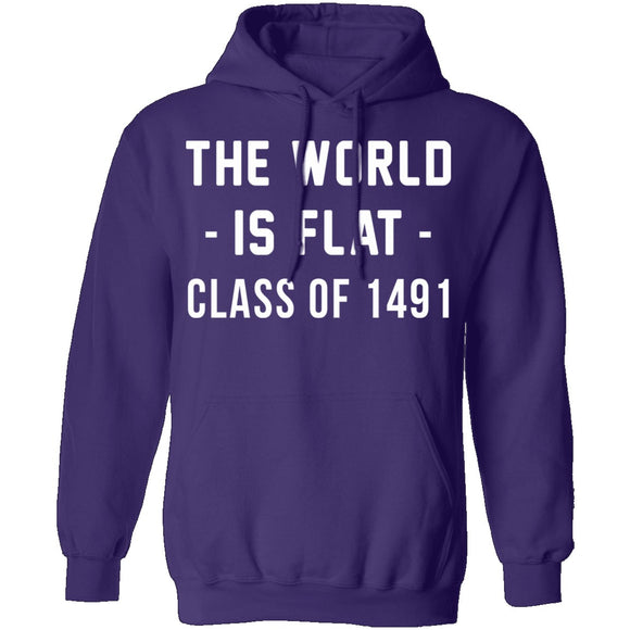 The World Is Flat T-Shirt CustomCat