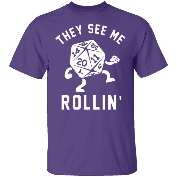 They See Me Rollin T-Shirt CustomCat