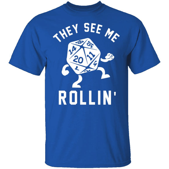 They See Me Rollin T-Shirt CustomCat