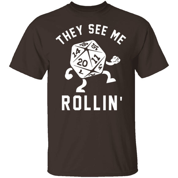 They See Me Rollin T-Shirt CustomCat
