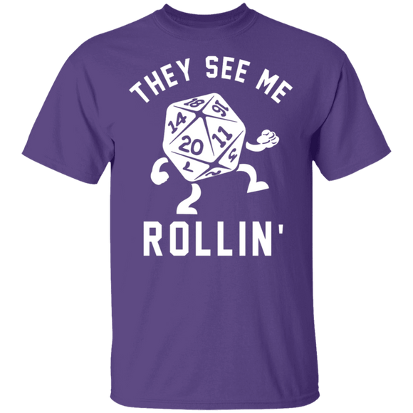 They See Me Rollin T-Shirt CustomCat