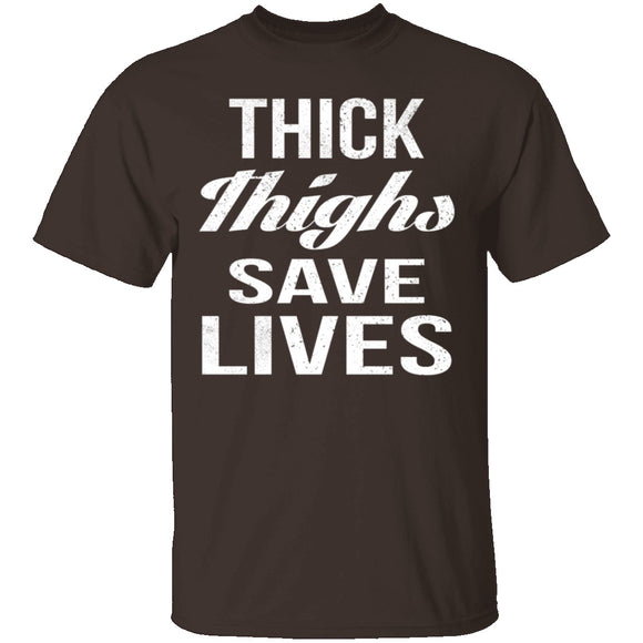 Thick Thighs T-Shirt CustomCat