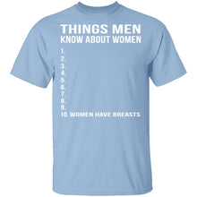 Things Men Know About Women T-Shirt
