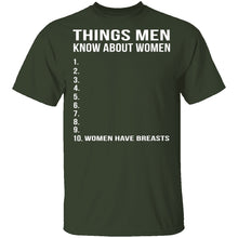 Things Men Know About Women T-Shirt