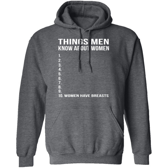 Things Men Know About Women T-Shirt CustomCat
