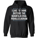 Think Outside The Quadrilateral Parallelogram T-Shirt CustomCat