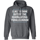 Think Outside The Quadrilateral Parallelogram T-Shirt CustomCat