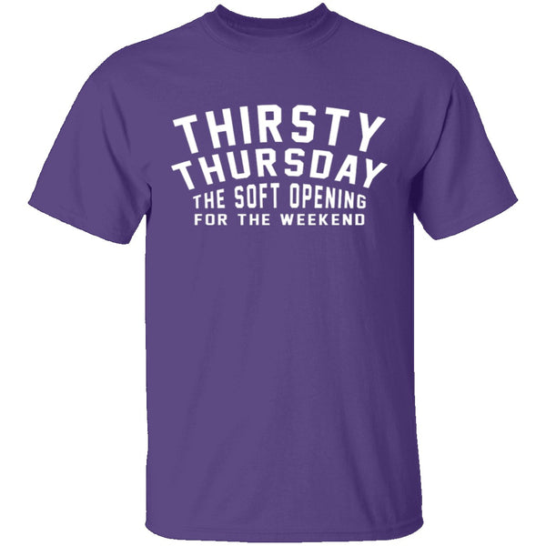 Thirsty Thursday T-Shirt CustomCat