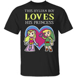 This Hylian Boy Loves His Princess Merge T-Shirt CustomCat