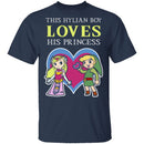 This Hylian Boy Loves His Princess Merge T-Shirt CustomCat