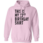 This Is My 23th Birthday Shirt T-Shirt CustomCat