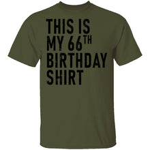 This Is My 66th Birthday Shirt T-Shirt