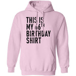 This Is My 66th Birthday Shirt T-Shirt CustomCat