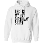 This Is My 70th Birthday Shirt T-Shirt CustomCat