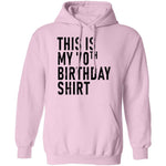 This Is My 70th Birthday Shirt T-Shirt CustomCat