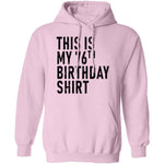 This Is My 76th Birthday Shirt T-Shirt CustomCat