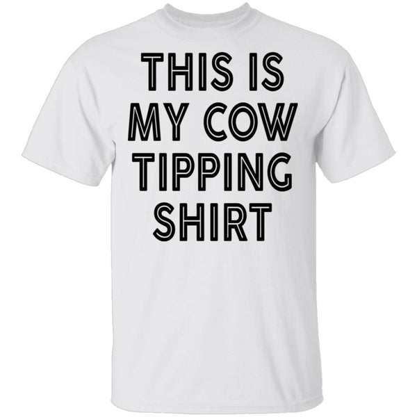 This Is My Cow Tripping Shirt T-Shirt CustomCat