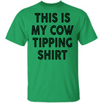 This Is My Cow Tripping Shirt T-Shirt CustomCat