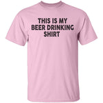 This Is My Drinking Shirt T-Shirt CustomCat
