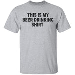 This Is My Drinking Shirt T-Shirt CustomCat