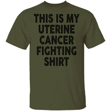 This Is My Uterine Cancer Fighting Shirt T-Shirt
