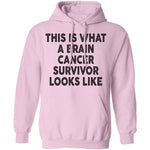 This Is What A Brain Cancer Survivor Looks Like T-Shirt CustomCat