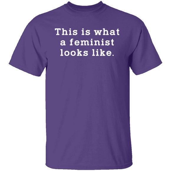 This Is What A Feminist Looks Like T-Shirt CustomCat
