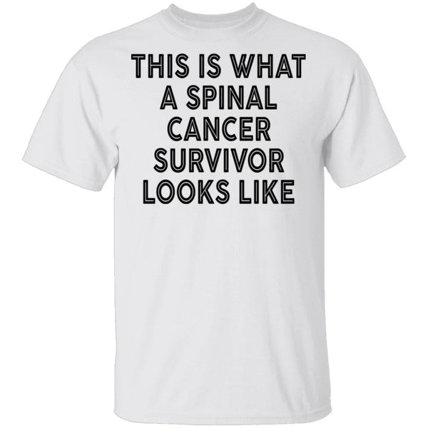 This Is What A Spinal Cancer Survivor Looks Like T-Shirt CustomCat