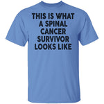 This Is What A Spinal Cancer Survivor Looks Like T-Shirt CustomCat