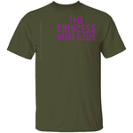 This Princess Wear Cleats T-Shirt CustomCat
