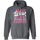 This Texas Girl Defends Her Country T-Shirt CustomCat